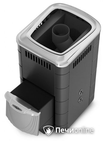 Дровяная печь-каменка TMF Тунгуска 2017 Inox ДН ТО антрацит в Чайковском